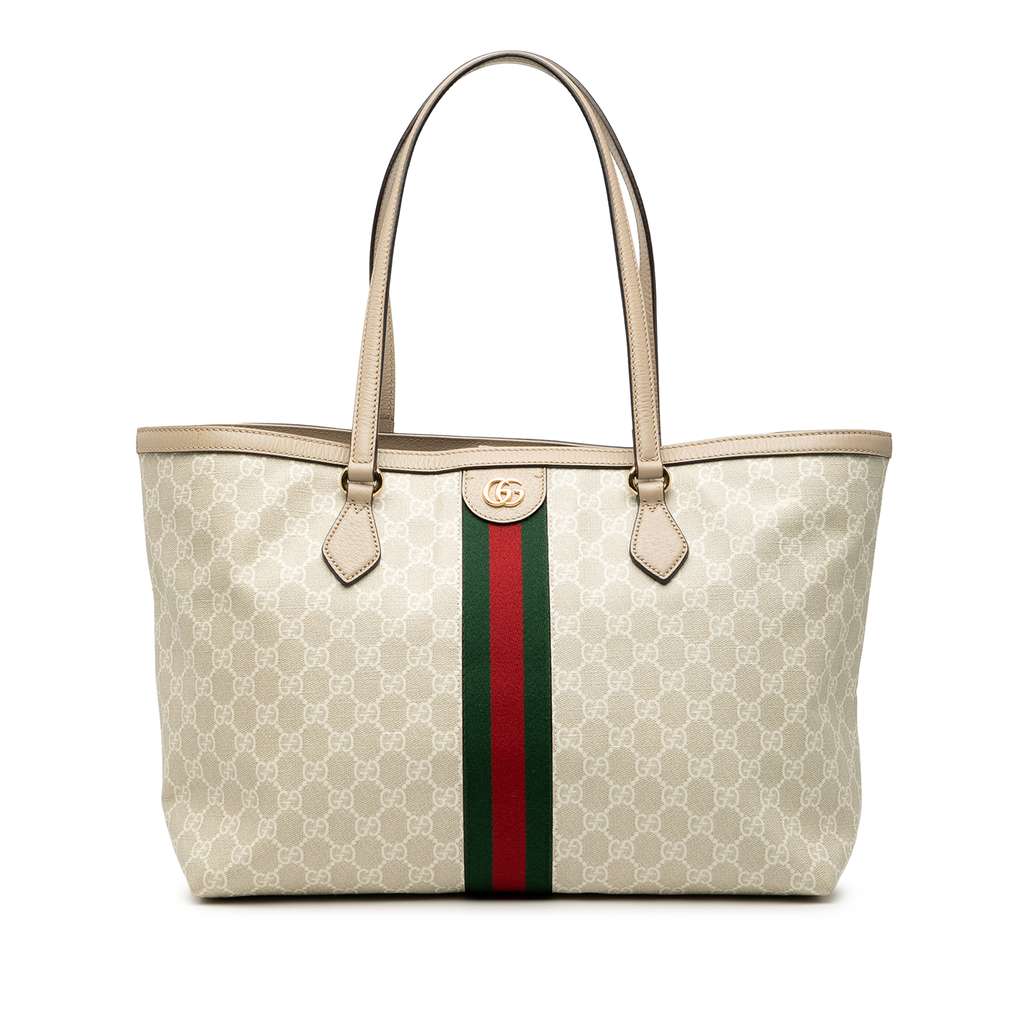 Gucci Medium GG Supreme Ophidia Tote