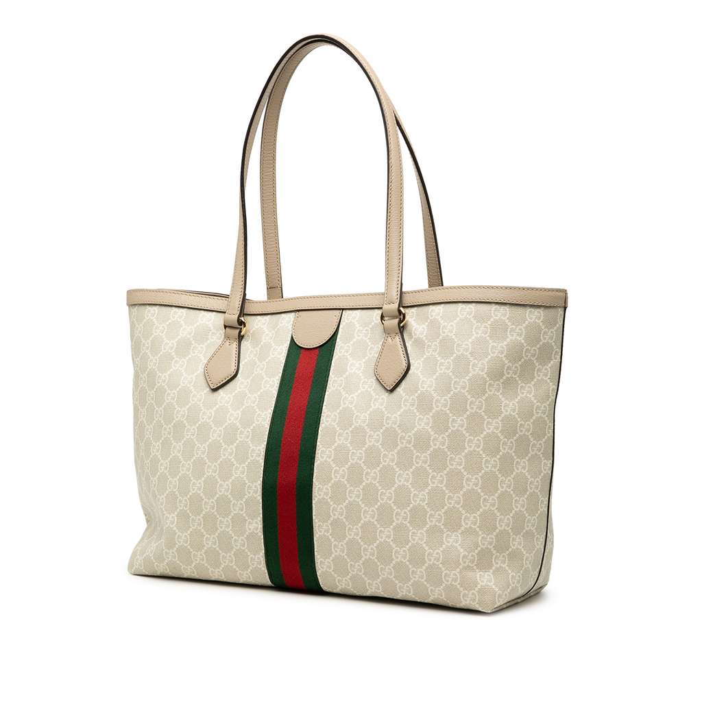 Gucci Medium GG Supreme Ophidia Tote - 2