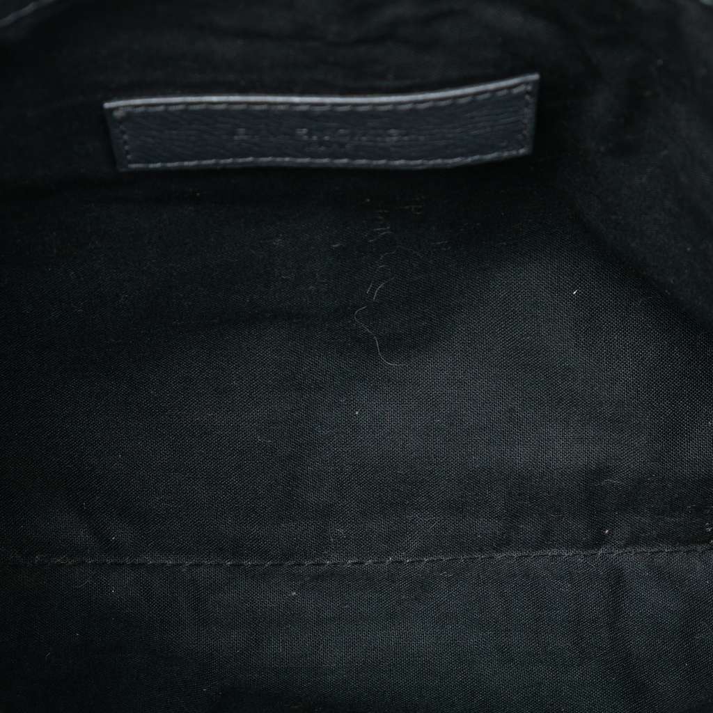 Balenciaga Lambskin Motocross Classic Clip M Clutch - 4