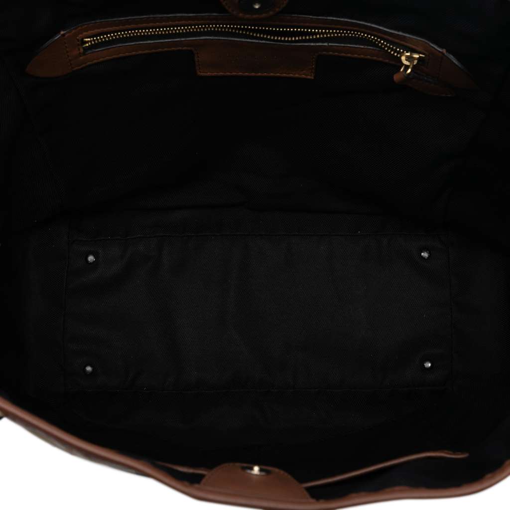 Burberry Small Haymarket Check Canvas and Leather Canterbury Tote - 4