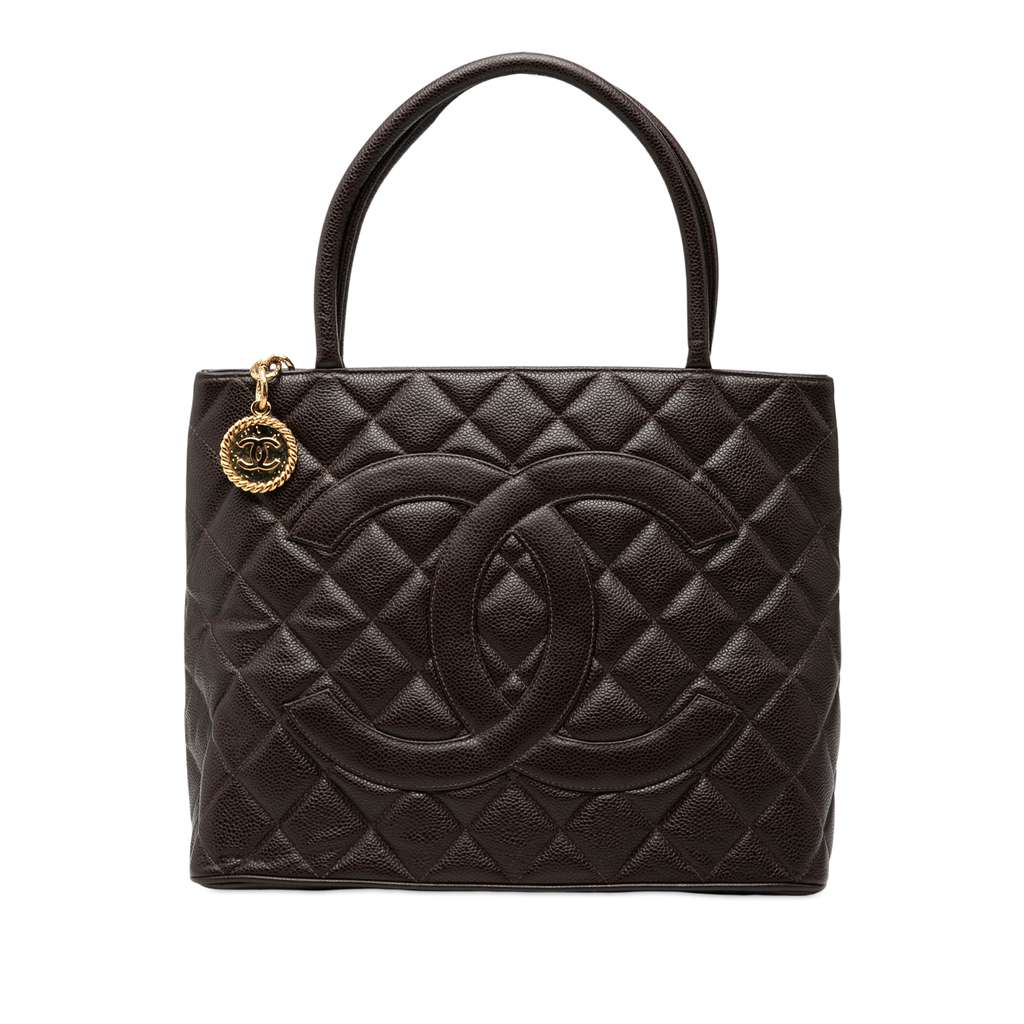 Chanel Caviar Medallion Tote