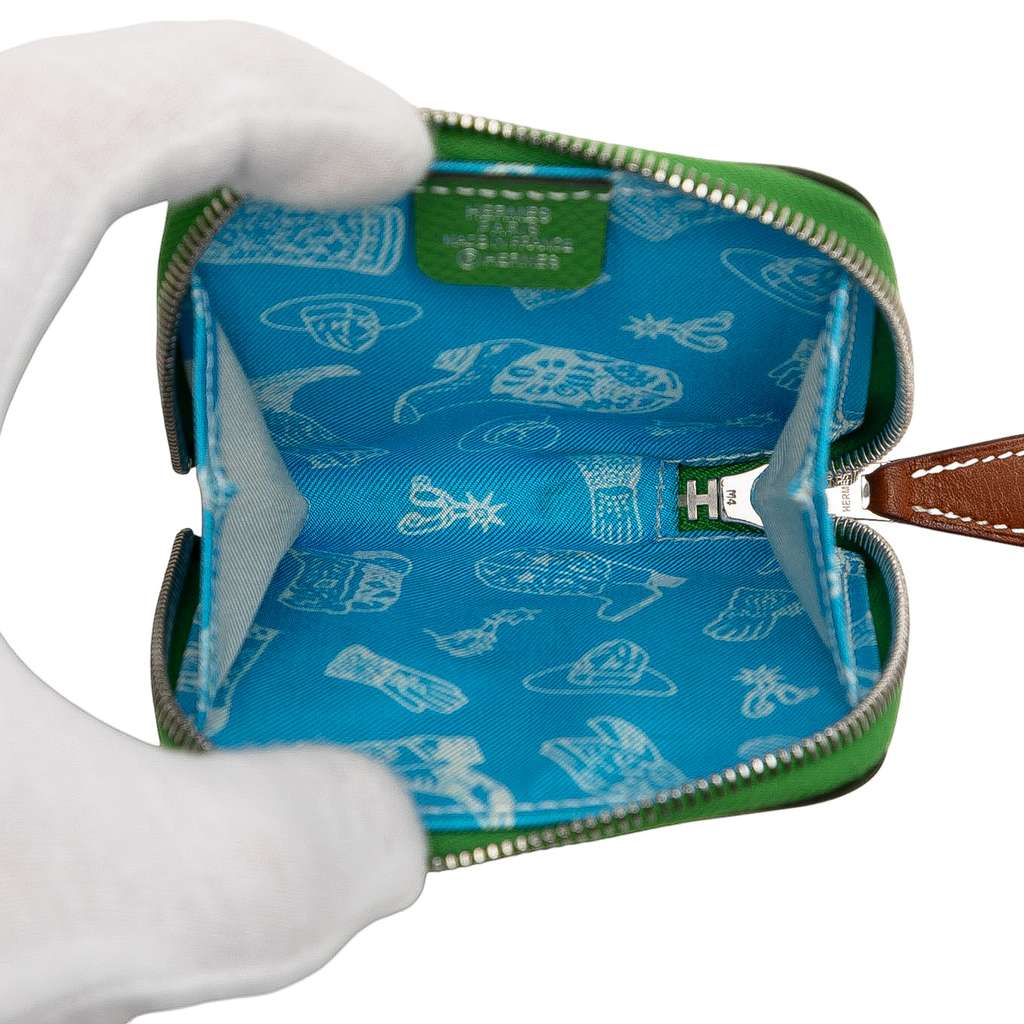 Hermès Epsom Azap Silk In Change Purse - 4