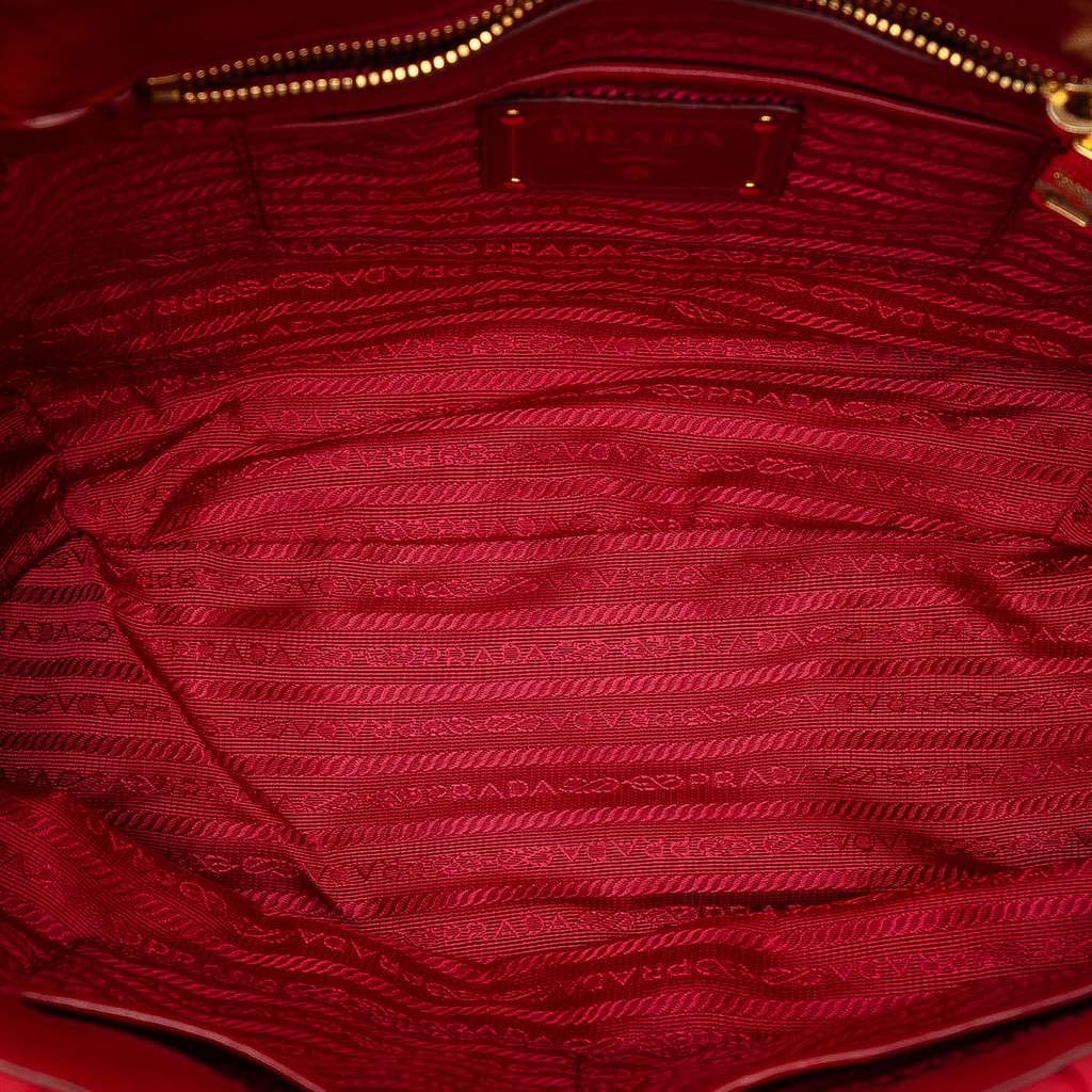 Prada Tessuto Gaufre Satchel - 4
