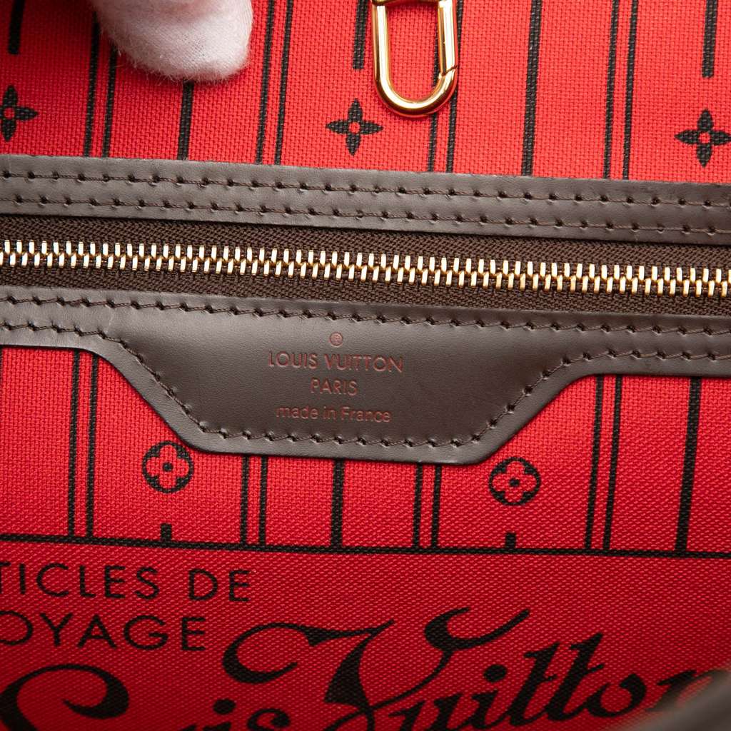 Louis Vuitton Damier Ebene Neverfull MM - 5