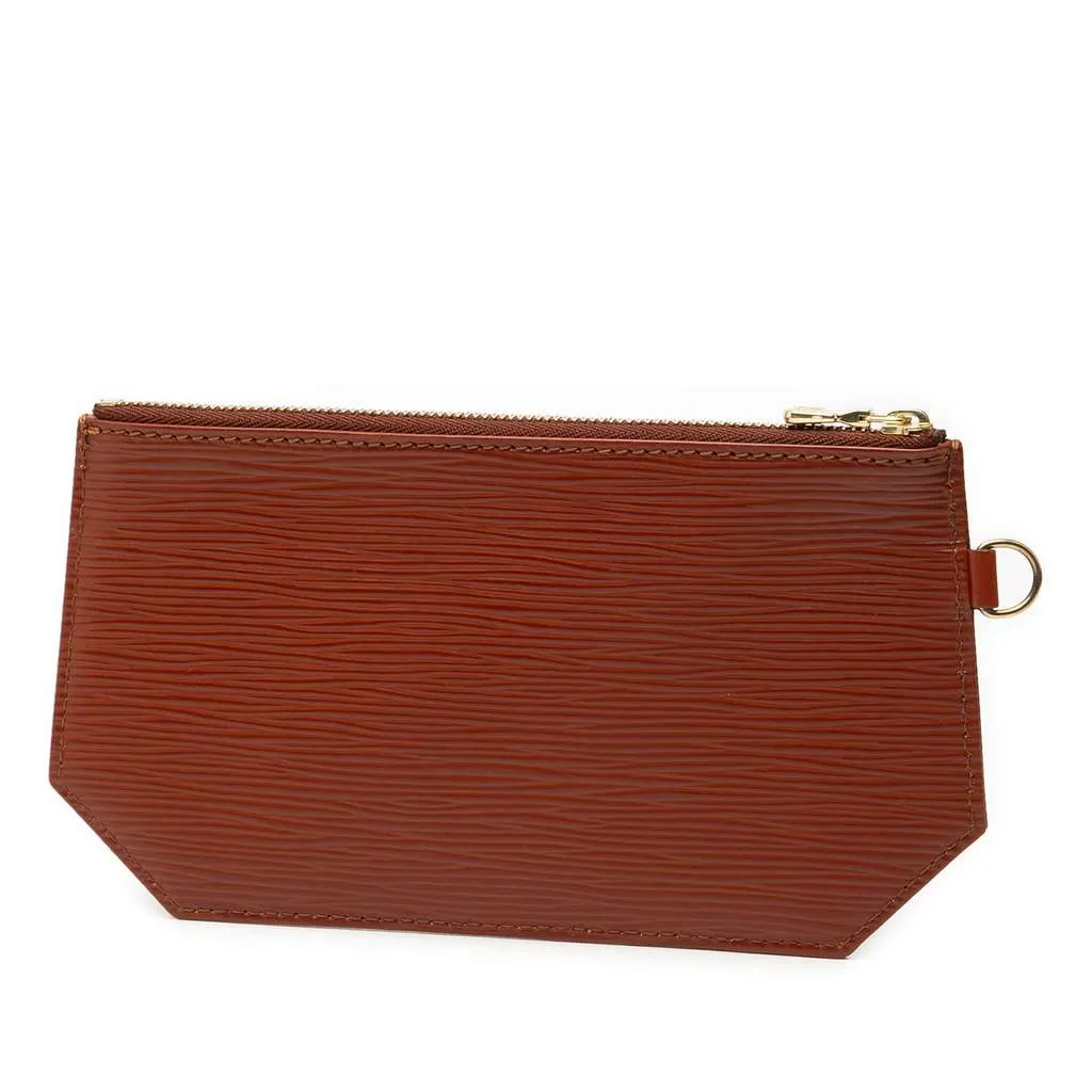 Louis Vuitton Epi Sac D Epaule Pouch Brown Leather Very good - Back View