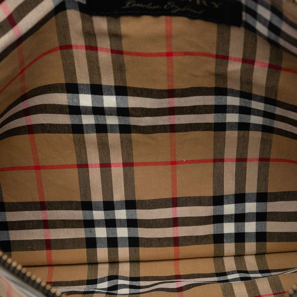 Burberry House Check Canvas Rainbow Clutch - 4