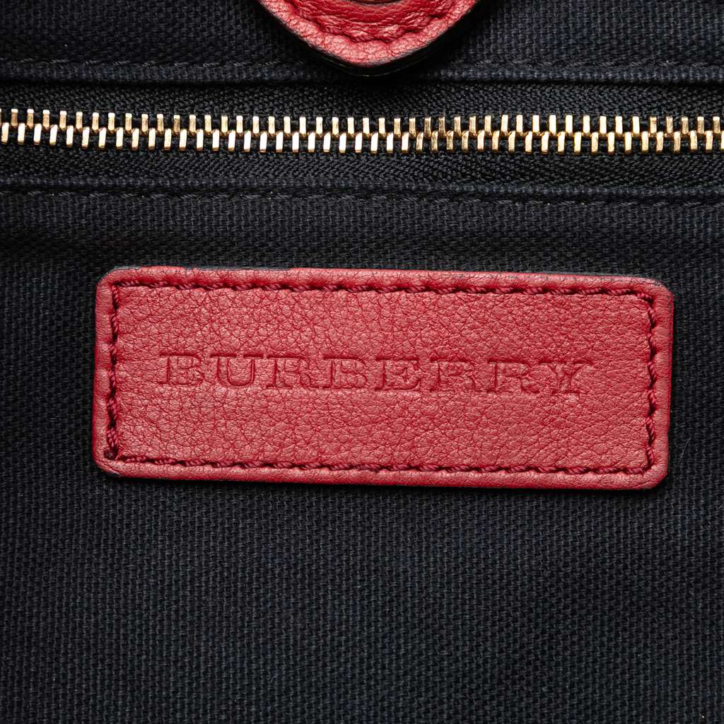 Burberry House Check Canvas and Calfskin Little Crush Crossbody - 5