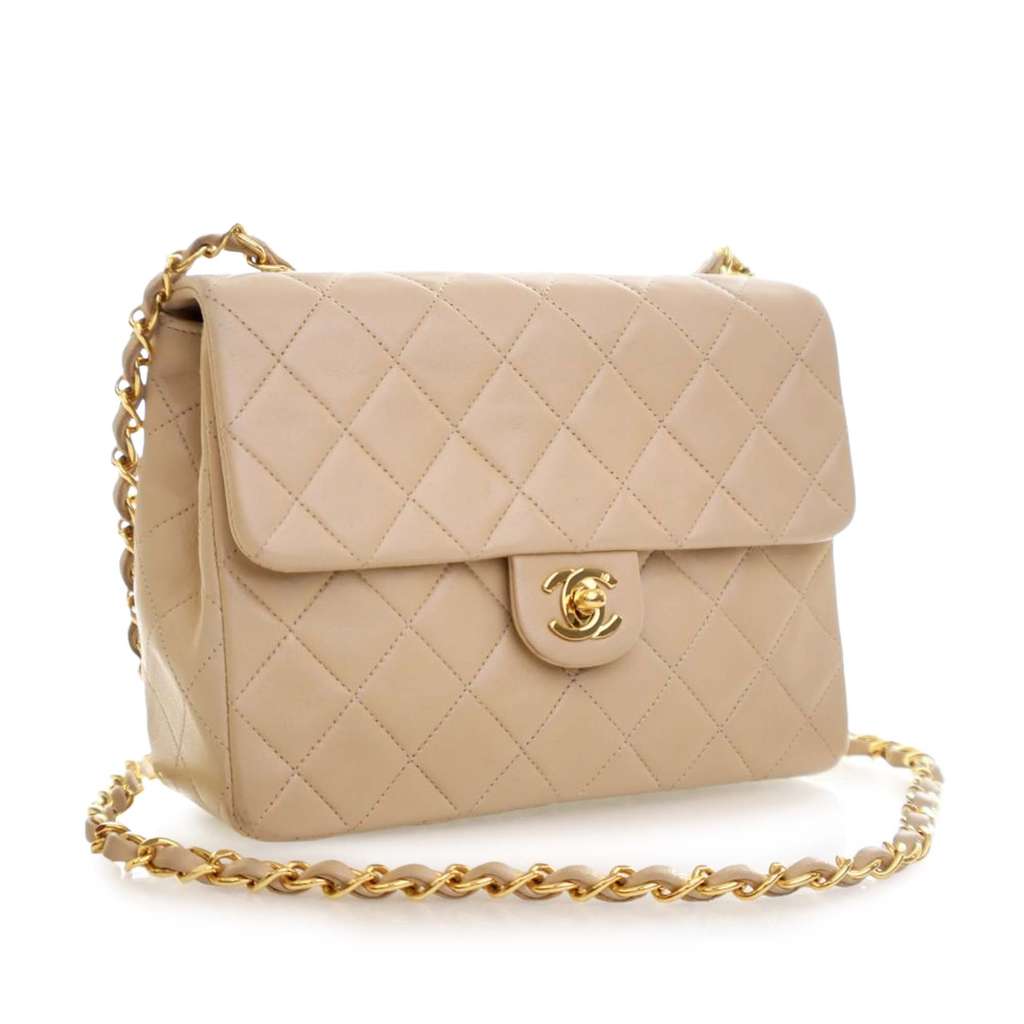 Chanel Small Square Quilted Lambskin Flap - 3