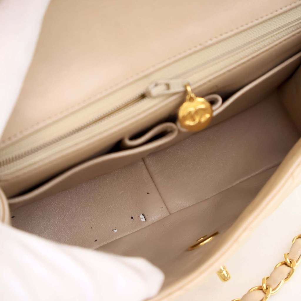 Chanel Small Square Quilted Lambskin Flap - 5