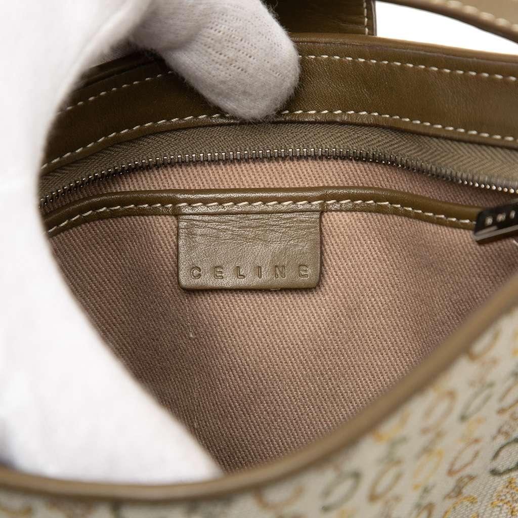 Celine C Macadam Canvas Shoulder Bag - 5