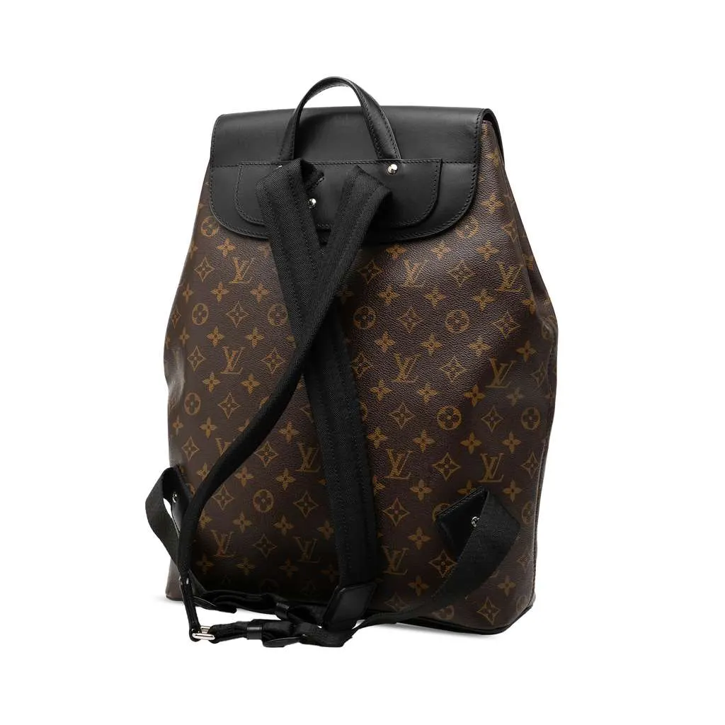Louis Vuitton Monogram Macassar Palk Backpack Brown Very good - Back View