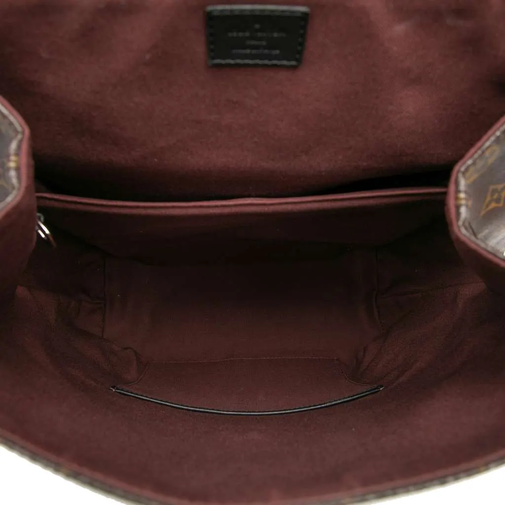 Louis Vuitton Monogram Macassar Palk Backpack Brown Very good - Model View