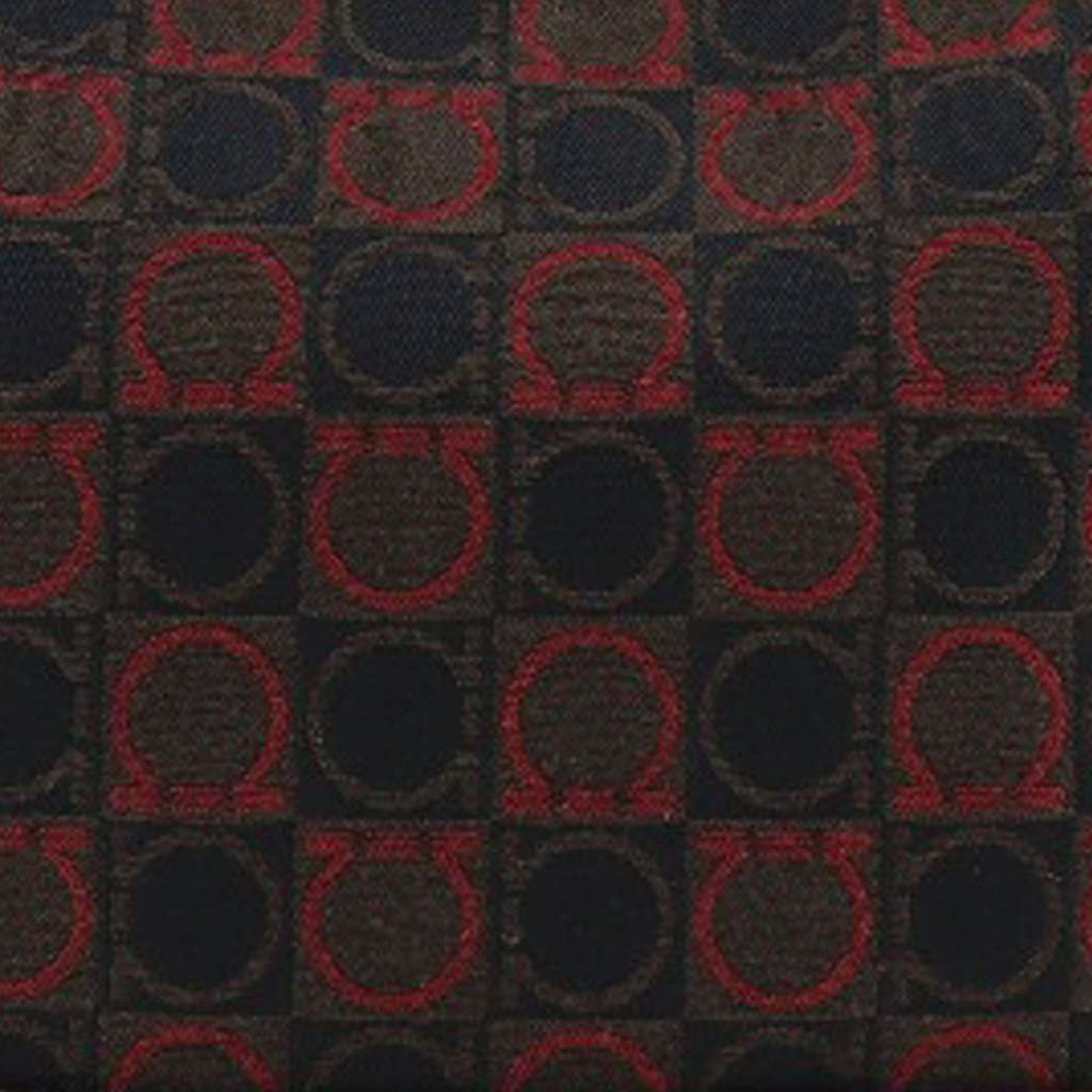 Salvatore Ferragamo Gancini Canvas Shoulder Bag - 5