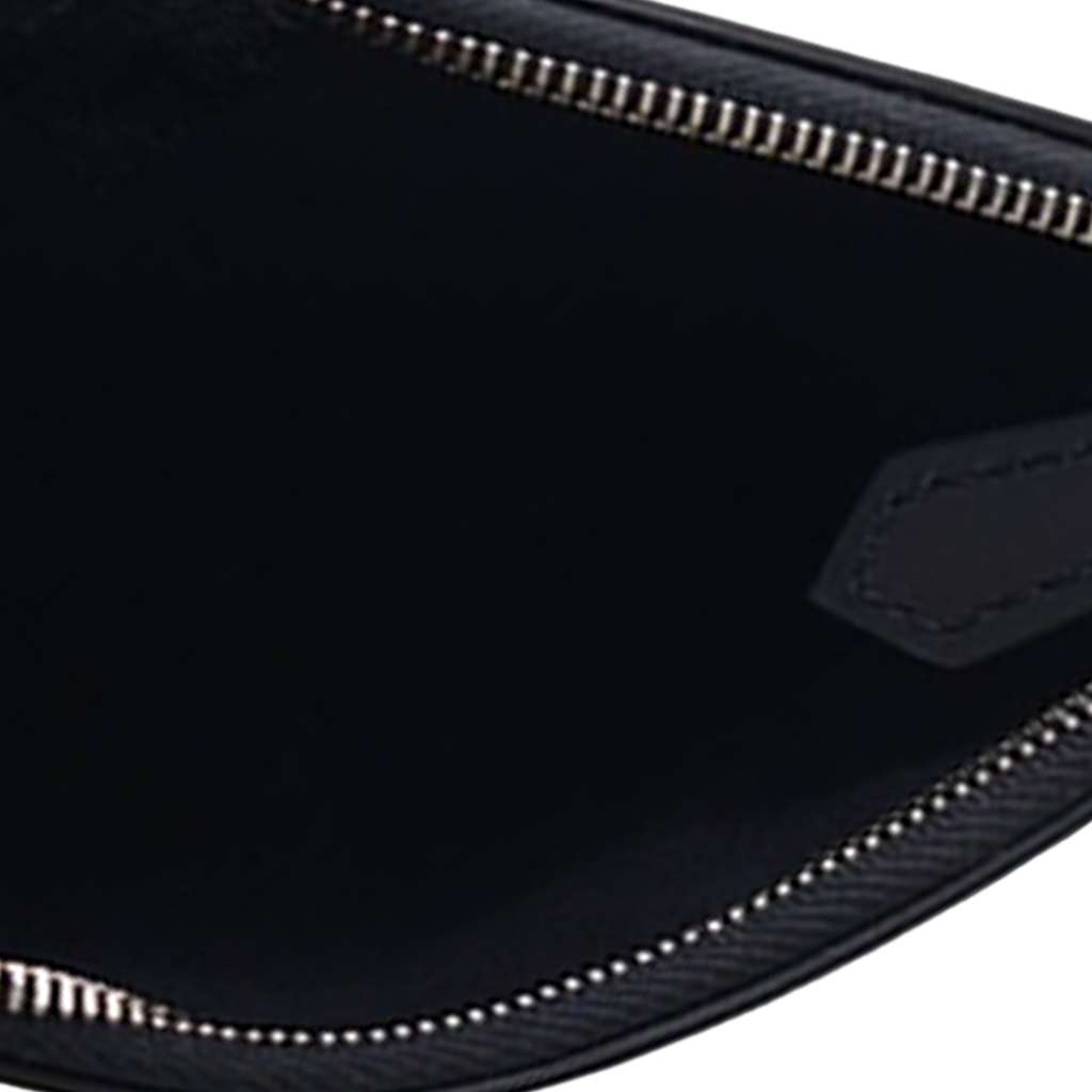 Fendi Leather Pearl Studded Triplette Clutch - 5