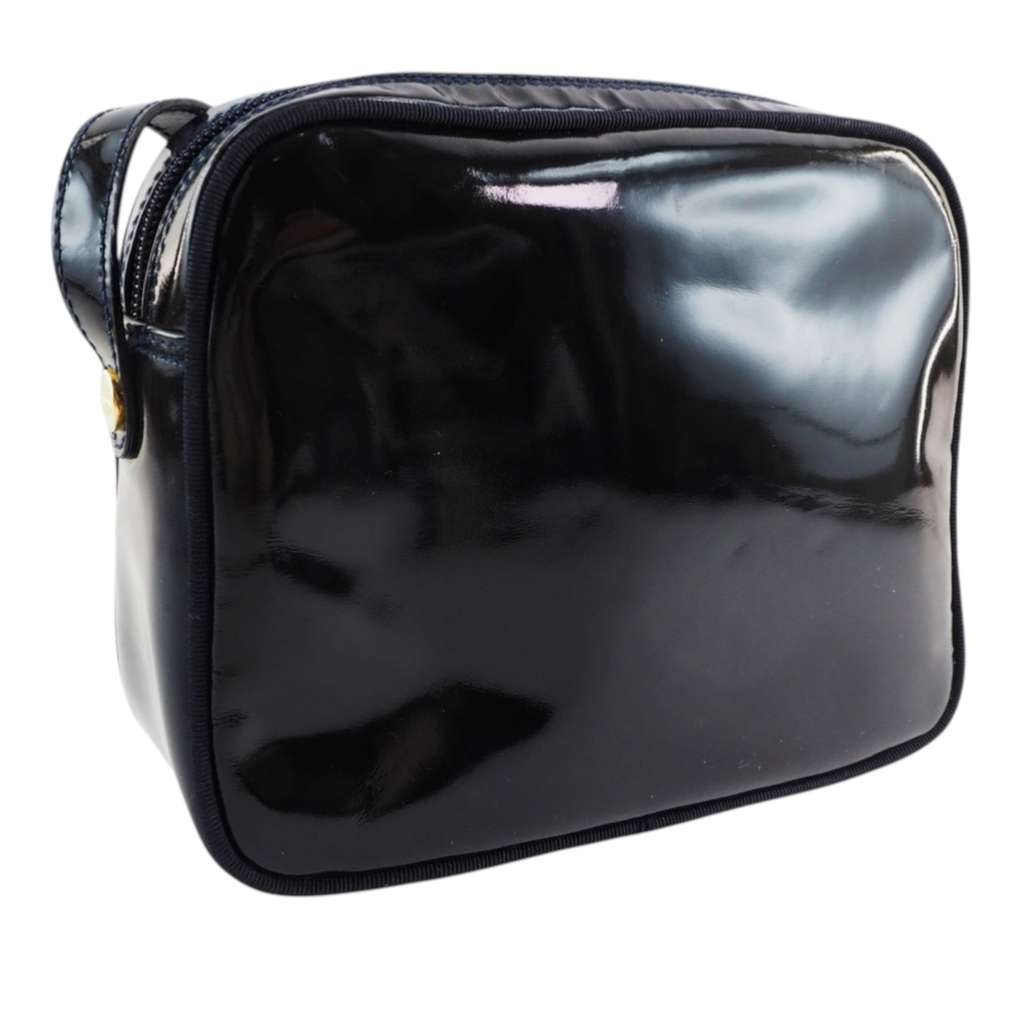 Salvatore Ferragamo Patent Vara Crossbody - 2