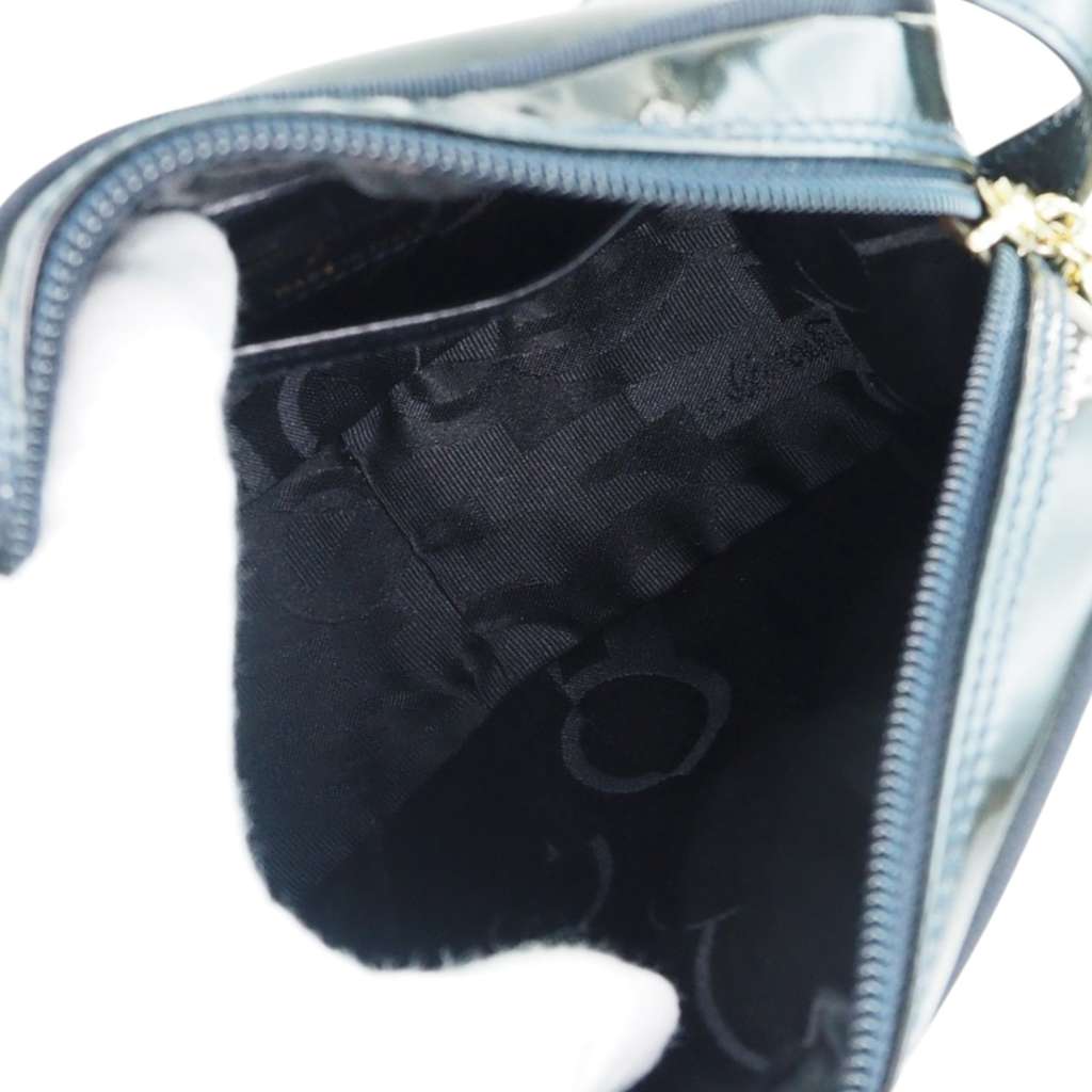 Salvatore Ferragamo Patent Vara Crossbody - 4