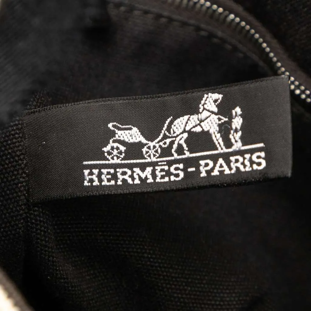Hermès Toile Saxo PM Brown Canvas Very good - Box View