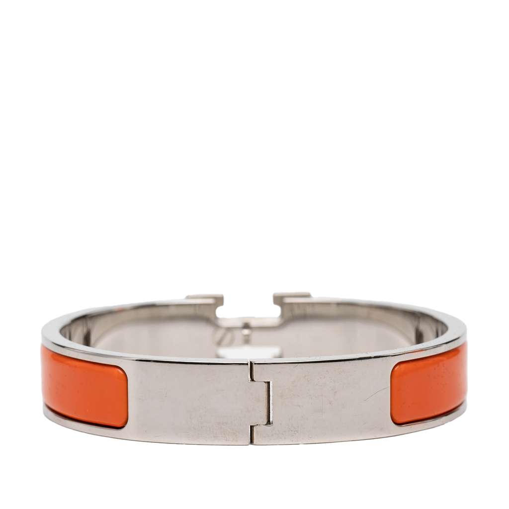 Hermès Narrow Enamel Clic H Bracelet PM - 3