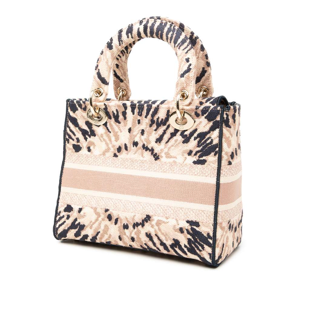 Dior Medium Embroidered Canvas Tie Dye Lady D Lite - 2