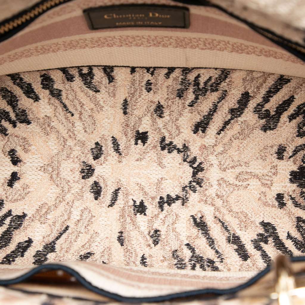 Dior Medium Embroidered Canvas Tie Dye Lady D Lite - 4