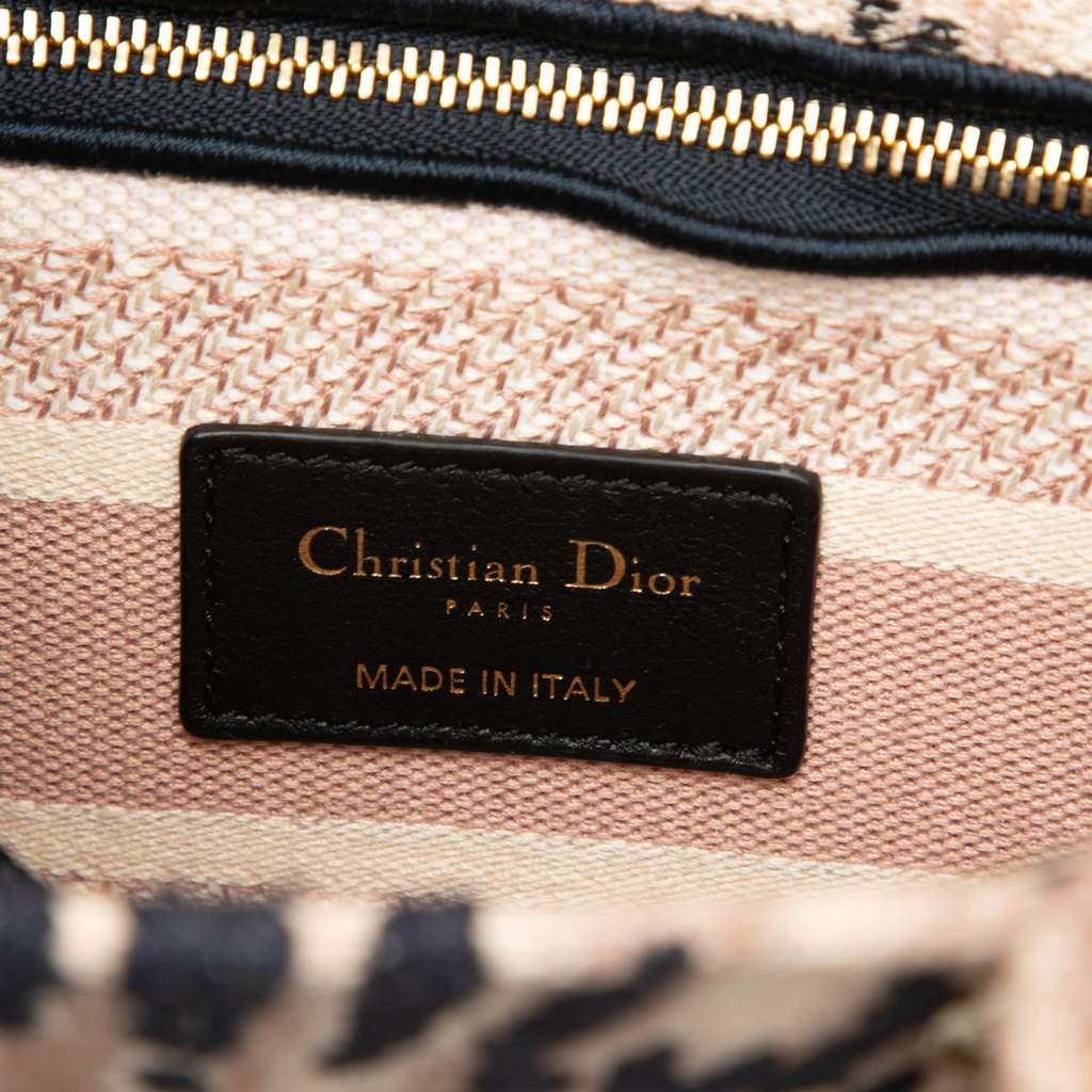 Dior Medium Embroidered Canvas Tie Dye Lady D Lite - 5
