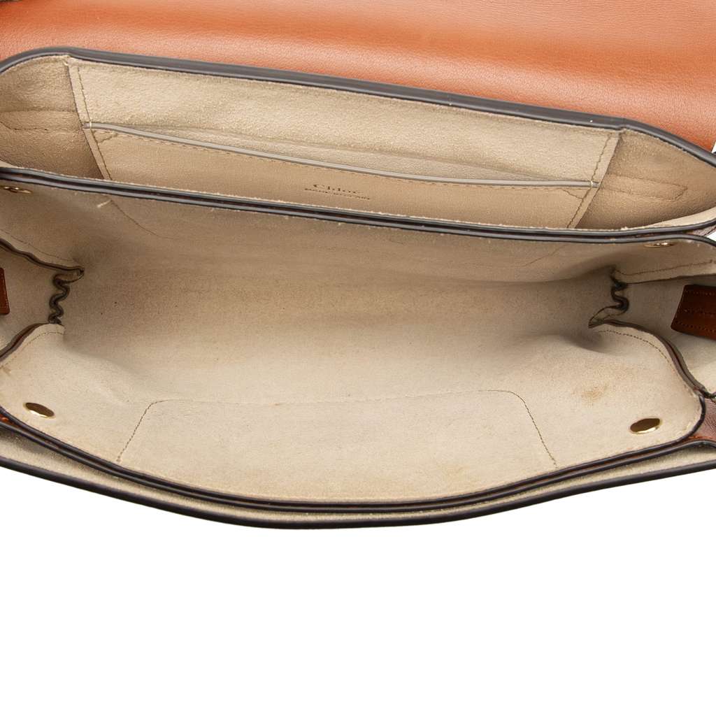 Chloé Small Suede and Calfskin Faye Crossbody - 4