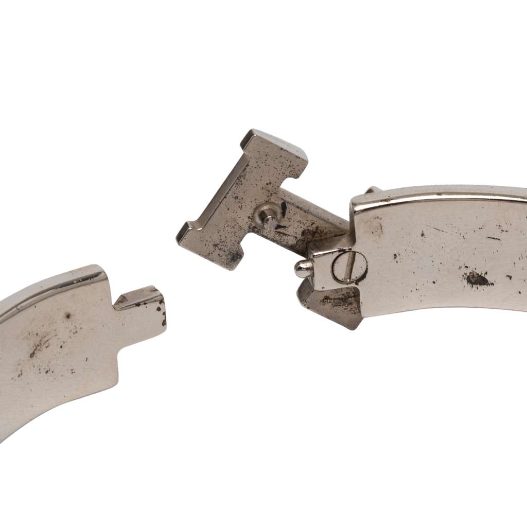 Hermès Narrow Enamel Clic H Bracelet PM - 5