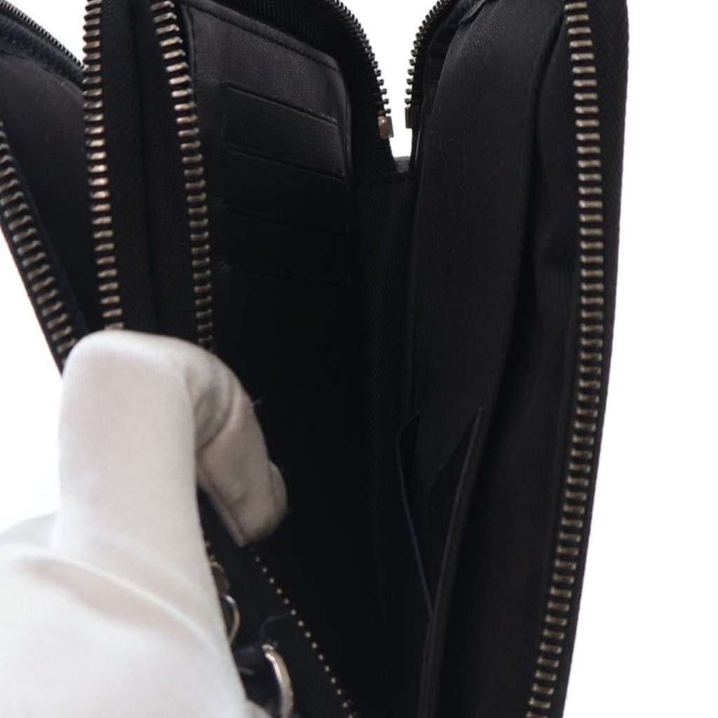 Louis Vuitton Monogram Eclipse Reverse Double Phone Pouch - 5