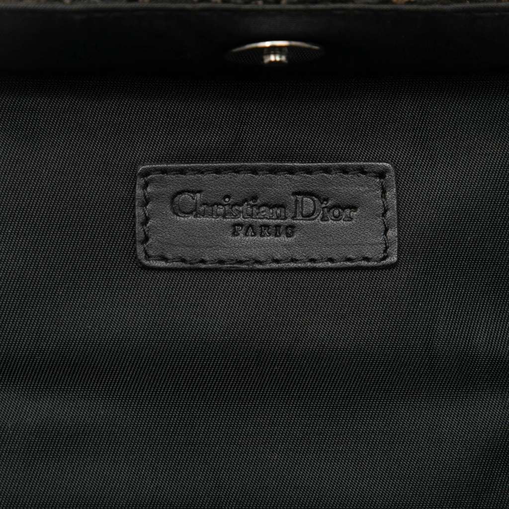 Dior Diorissimo Trotter Canvas Street Chic Vanity Bag - 5