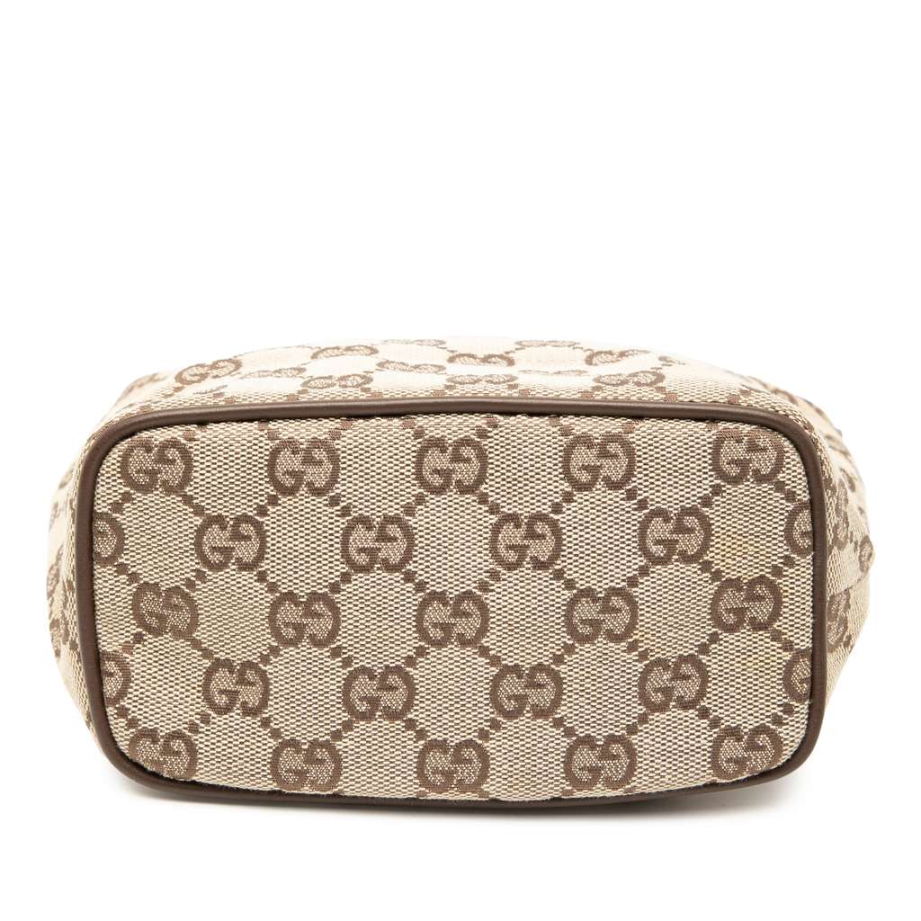 Gucci GG Canvas Handbag Brown Canvas Good condition - Inside View