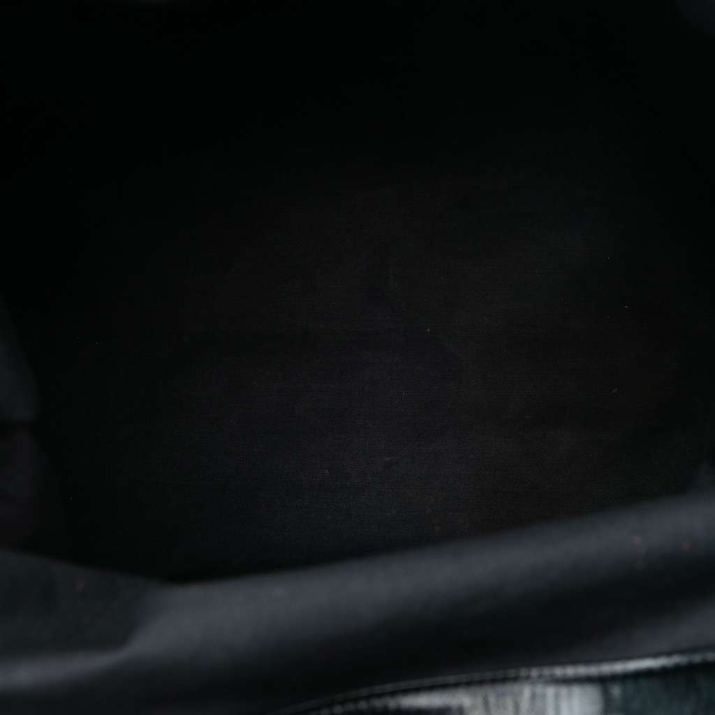 Gucci PVC Coated Canvas Logo Montecarlo Tote Black Good condition - Model View