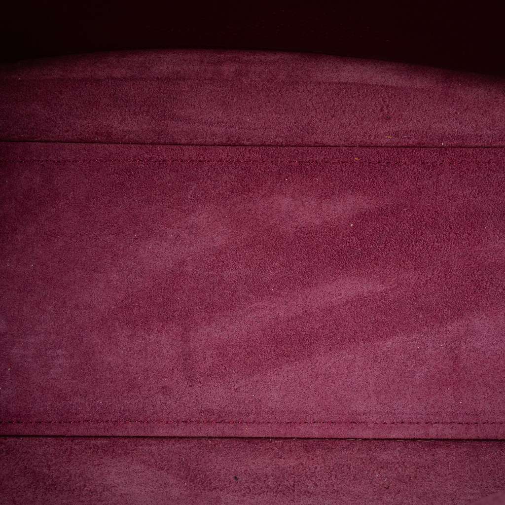 Celine Micro Grained Calfskin Belt Bag Red Leather Good condition - Model View