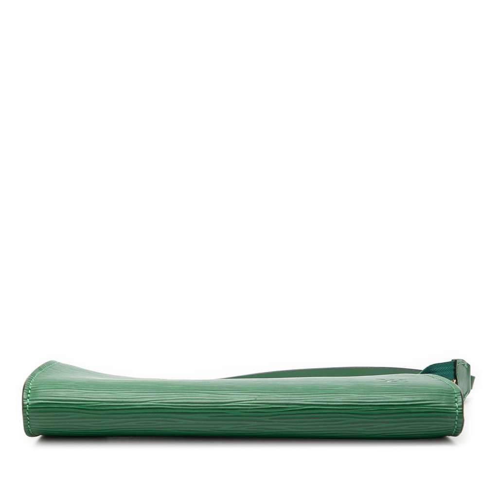 Louis Vuitton Epi Pochette Accessoires Green Leather Good condition - Inside View