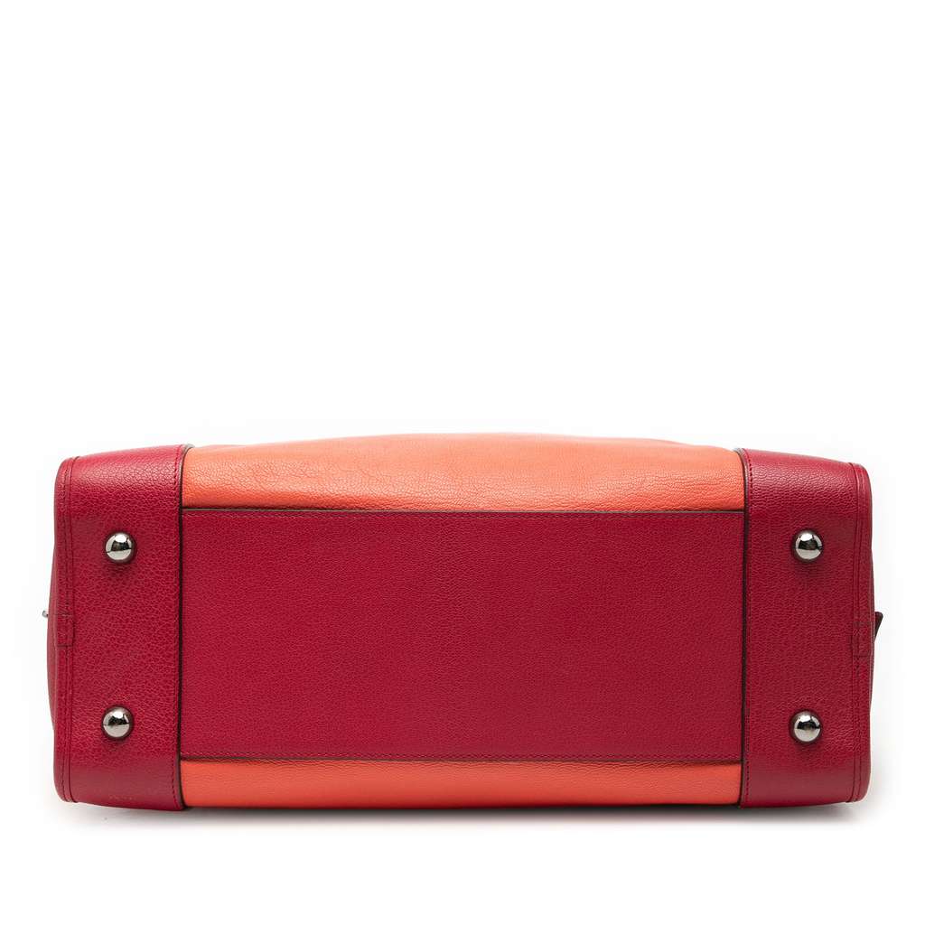 Loewe Tricolor Leather Amazona 36 Orange Leather Good condition - Inside View