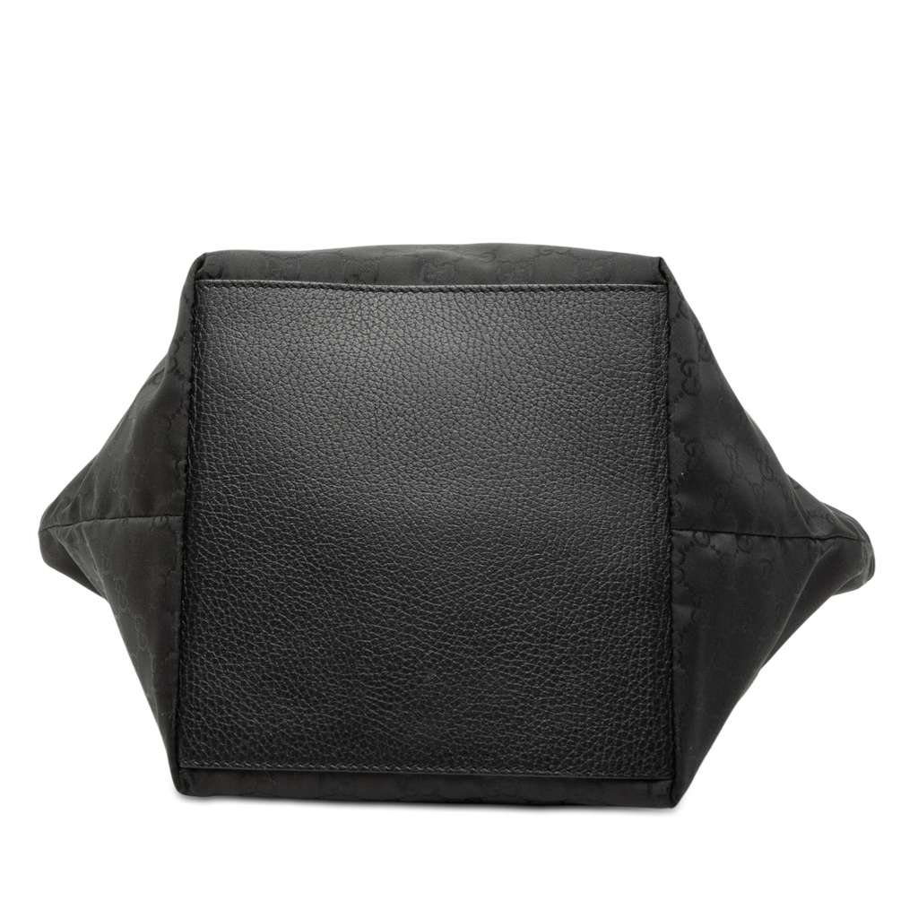 Gucci GG Nylon Web Tote Black Good condition - Inside View