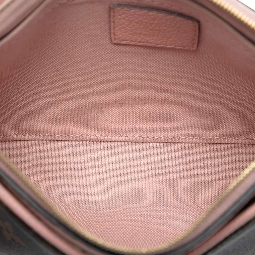 Louis Vuitton Monogram Pallas Clutch Brown Good condition - Model View