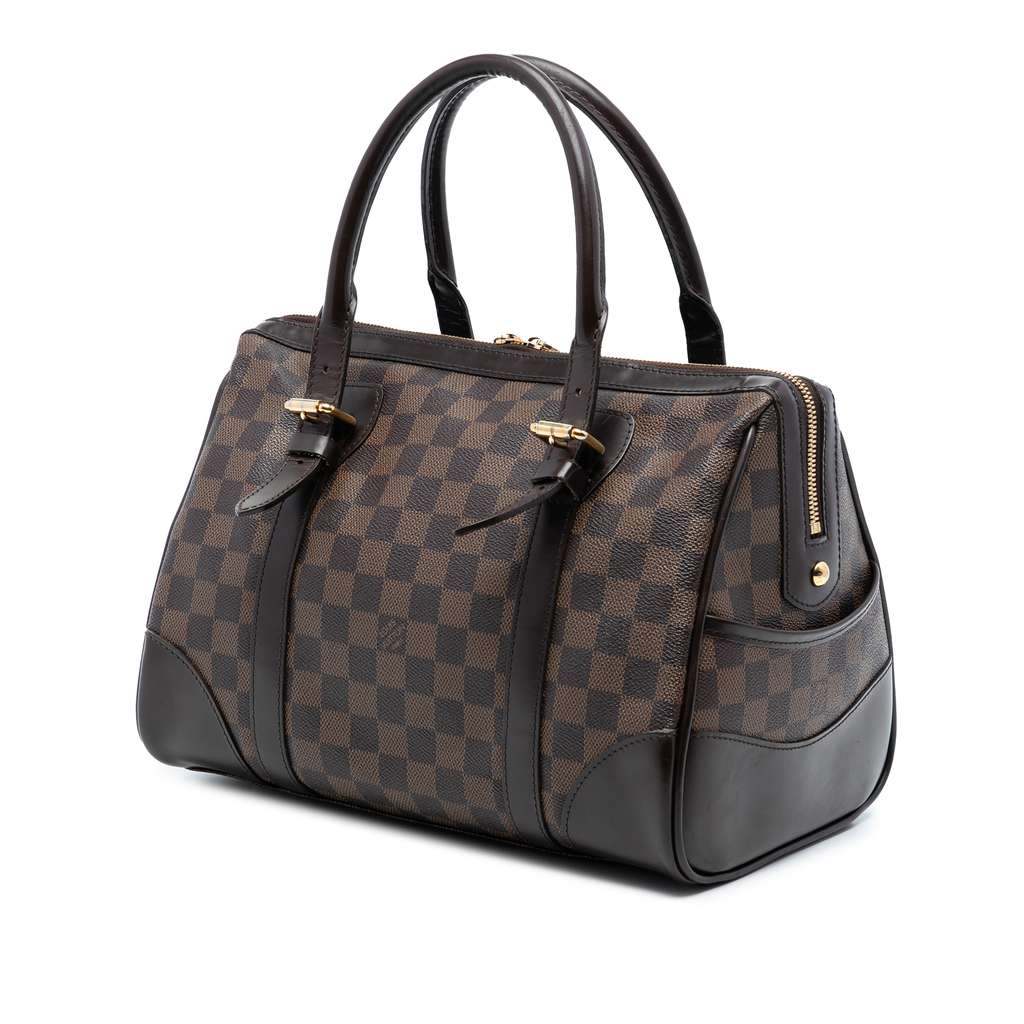 Louis Vuitton Damier Ebene Berkeley Brown Good condition - Back View