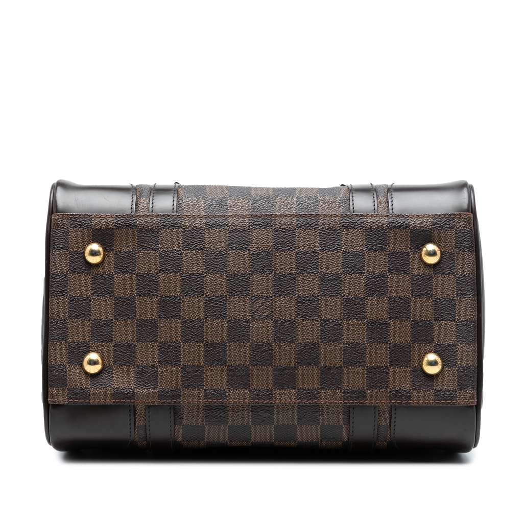 Louis Vuitton Damier Ebene Berkeley Brown Good condition - Inside View
