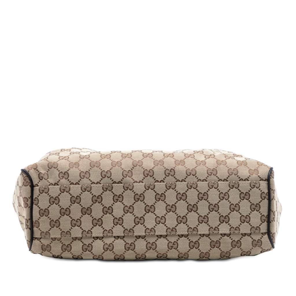 Gucci Medium GG Canvas Sukey Tote Brown Canvas Good condition - Inside View