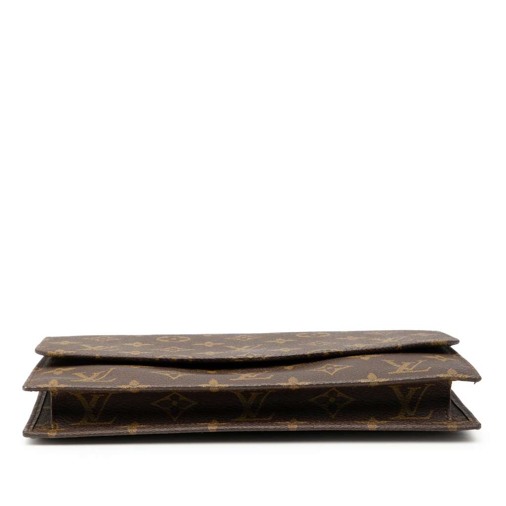 Louis Vuitton Monogram Pochette Rabat 23 Brown Good condition - Inside View