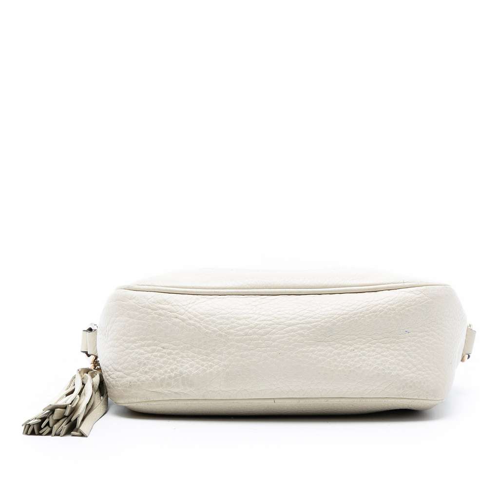 Gucci Leather Soho Disco Crossbody White Leather Good condition - Inside View