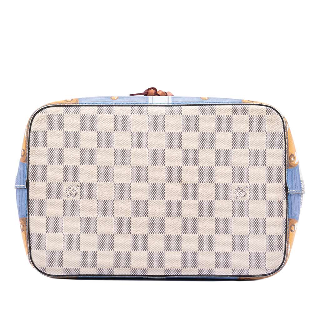 Louis Vuitton Damier Azur Summer Trunks Neonoe White Good condition - Inside View