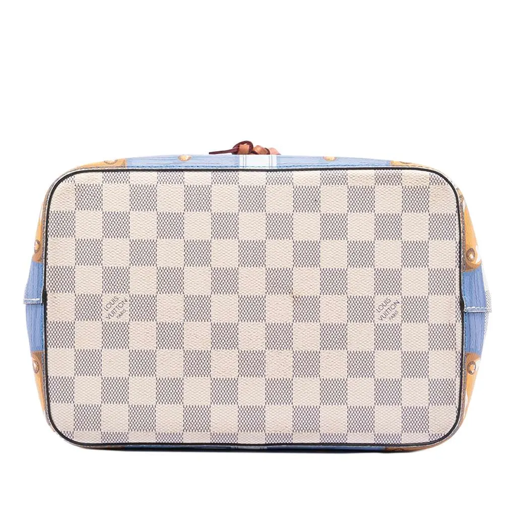 Louis Vuitton Damier Azur Summer Trunks Neonoe White Very good - Inside View