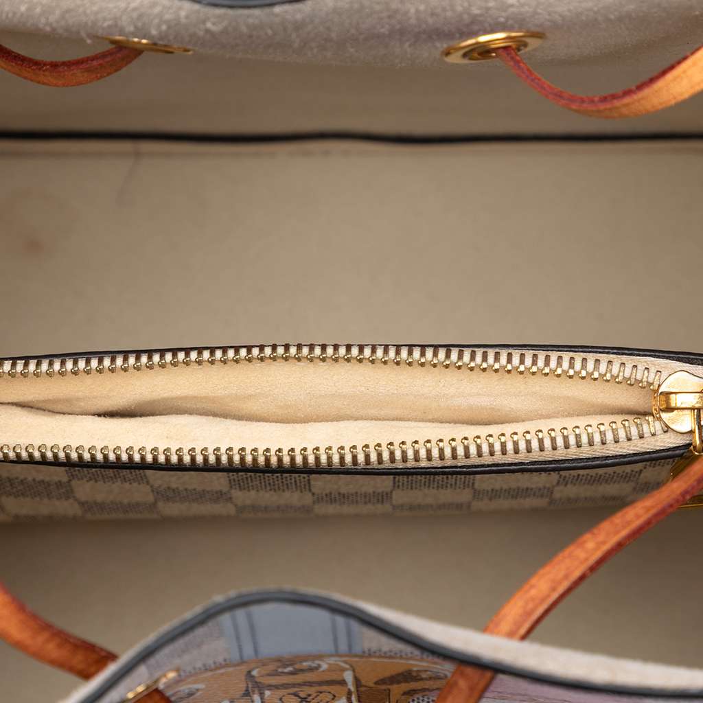 Louis Vuitton Damier Azur Summer Trunks Neonoe White Good condition - Model View