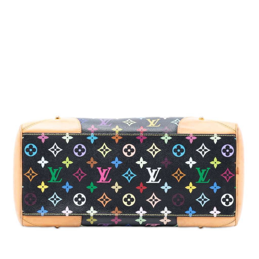 Louis Vuitton Monogram Multicolore Claudia Black Good condition - Inside View