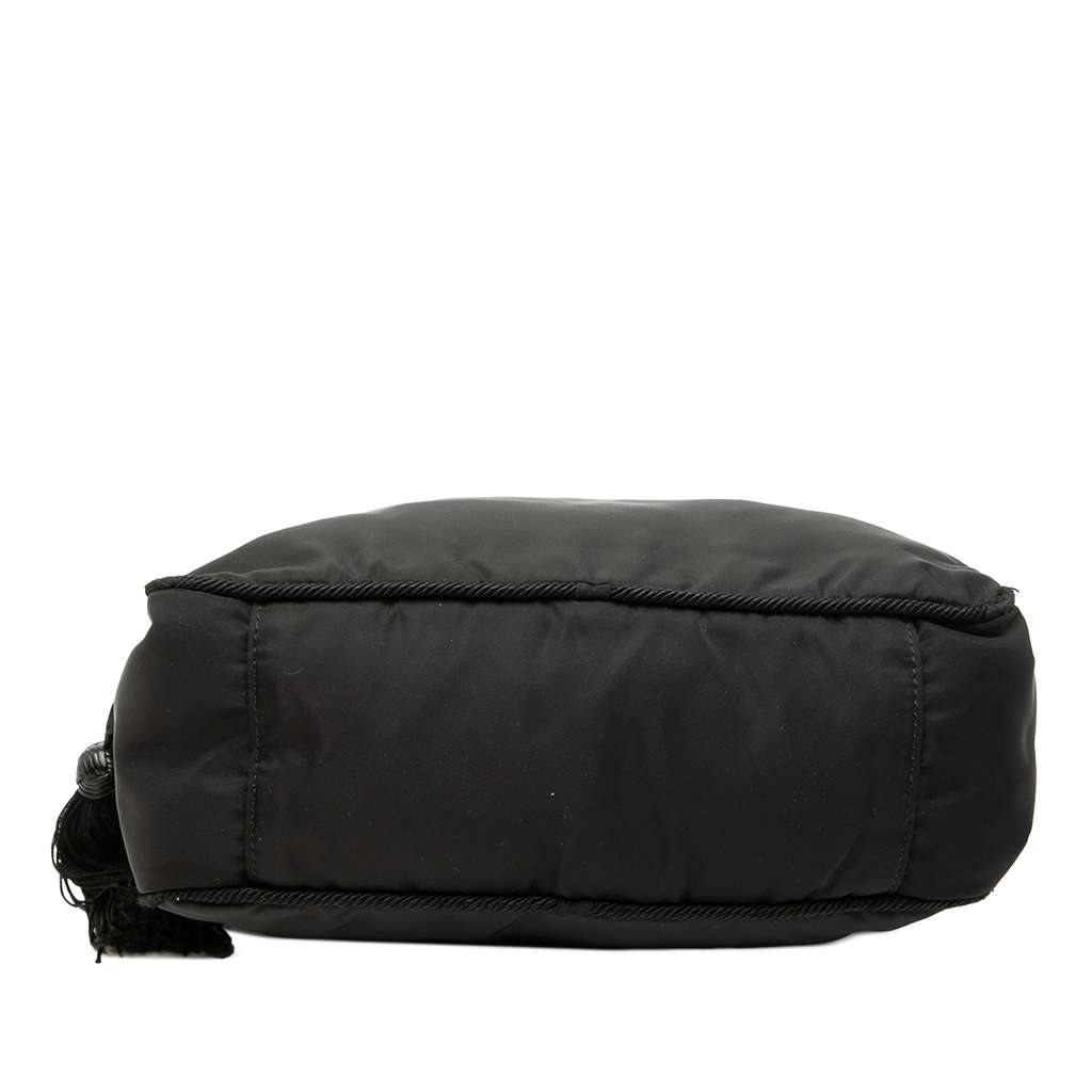 Prada Tessuto Tassel Handbag Black Good condition - Inside View