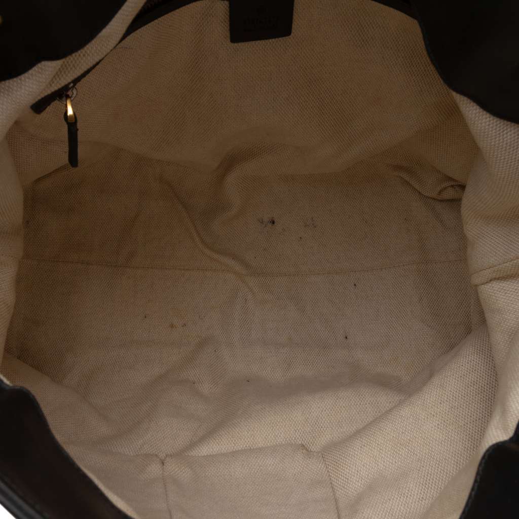 Gucci GG Canvas Patti Stud Tote Brown Canvas Good condition - Model View