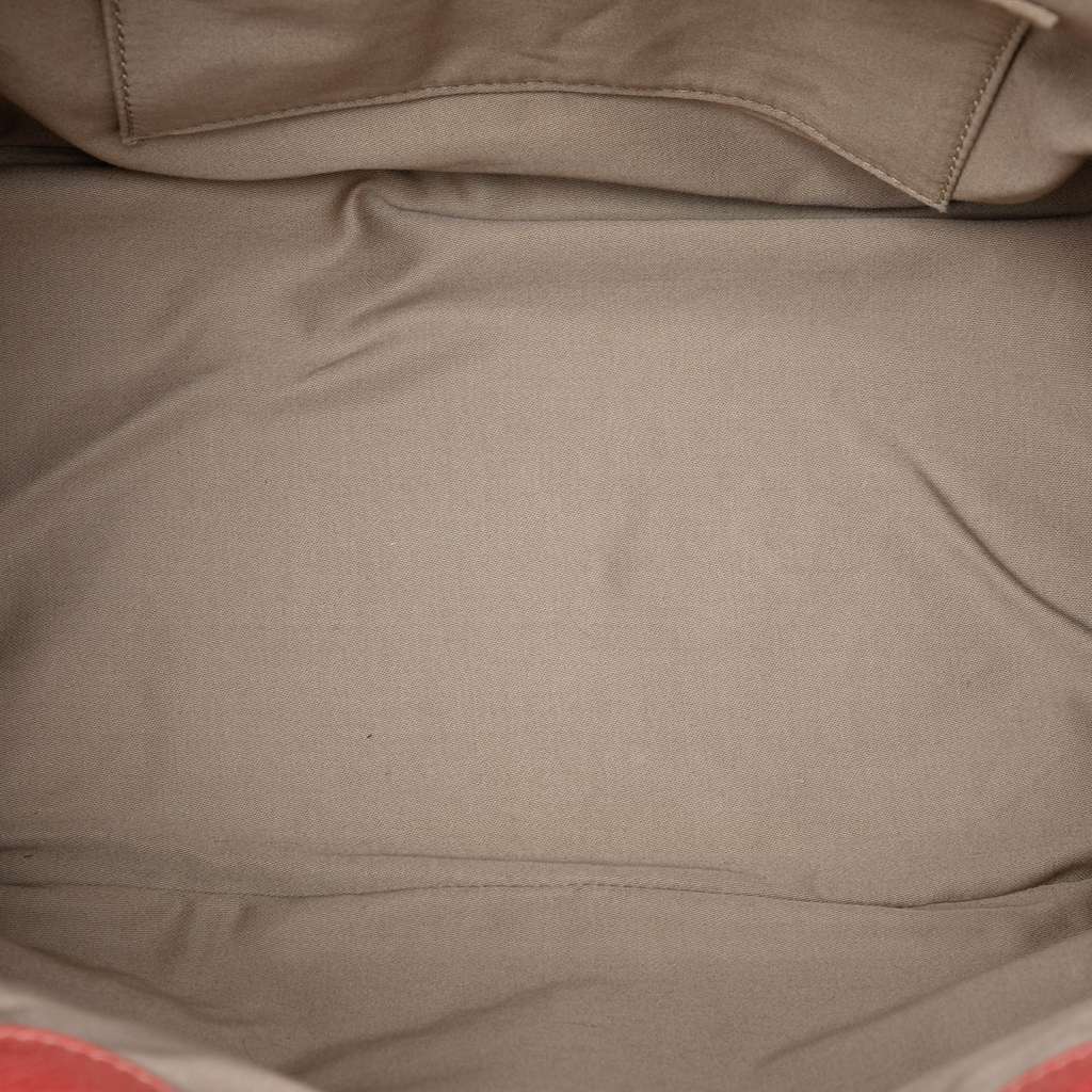 Miu Miu Vitello Lux Satchel Pink Leather Good condition - Model View