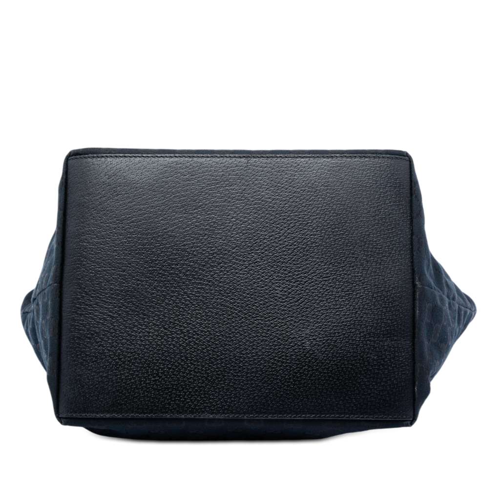 Gucci GG Canvas Web Tote Black Canvas Good condition - Inside View