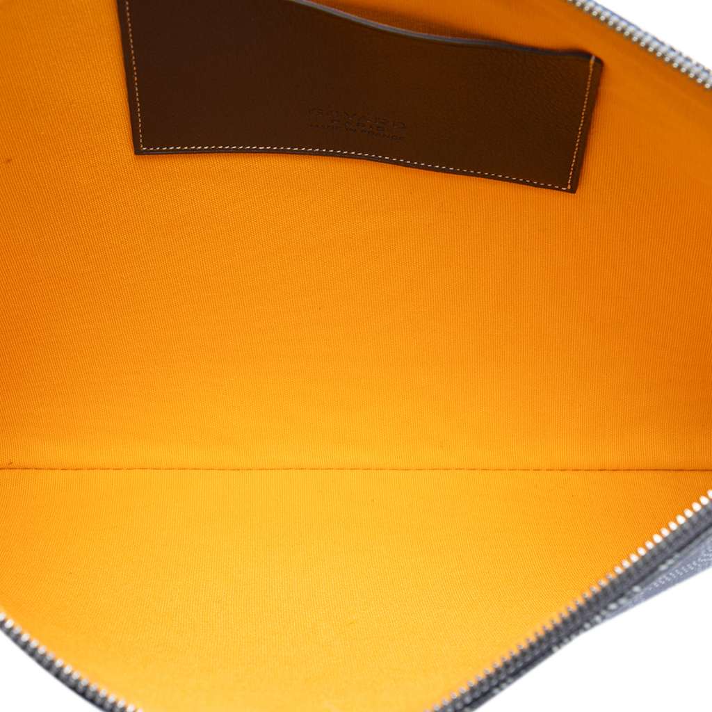 Goyard Goyardine Senat MM Grey Canvas Good condition - Model View